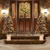 Christmas Tree for Front Door, Christmas Tree with Potted, Xmas Tree with Red Berries, Xmas Tree for Holiday Decor - 4 of 4