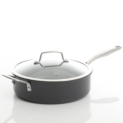 Kenmore Pro Arbor Heights 10-Piece Nonstick Black Aluminum Cookware Set