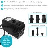 Sunnydaze Indoor/Outdoor Pond or Fountain Submersible Water Pump with Filter and 3 Spray Heads - 660 GPH - 120 Volts - 2 of 4