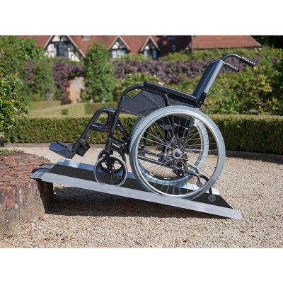 AllCure 3' Extra Wide Aluminum Foldable Wheelchair Ramp