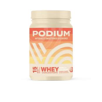 Podium Nutrition Whey Protein - Vanilla Ice Cream - 16.72oz/ 15 Servings