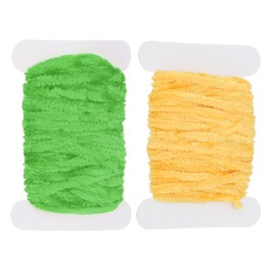 Unique Bargains Rayon Chenille Thick Thread Materials Fly Tying 16.4ft 2 Pcs - 1 of 3