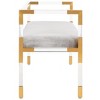 Anastasia Acrylic Bench  - Safavieh - 4 of 4