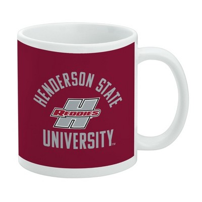 Henderson State Reddies Logo Ceramic Coffee Mug Novelty Gift Mugs for Coffee Tea and Hot Drinks 11oz White