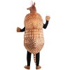HalloweenCostumes.com 2X   Plus Size Armadillo Costume for Adults, Black/Brown/Brown - 2 of 2