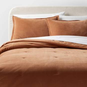Cotton Velvet Comforter and Sham Set - Threshold™