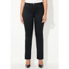 Catherines Women's Plus Size Secret Slimmer Pant - 3 of 4