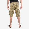 X RAY Men's Belted 12.5" Inseam Cargo Shorts,Camo Shorts(plus size shorts in available) - 2 of 4