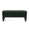 ACEPANO Elegant Rectangular Storage Ottoman Bench with Simple and Grand Design For Entryway, Living Room & Bedroom-Dark Green - 4 of 4