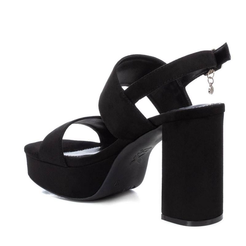 Xti Women's Heeled Suede Sandals With Platform 141397, 2 of 5