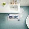 Stupell Industries Hot Bath With Vintage Flowers Printed Plush Bath Mat And Bath Rug, Design By Kim Allen, 18"X30" - 3 of 4