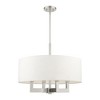 Livex Lighting Cresthaven 4 - Light Chandelier in  Brushed Nickel - 4 of 4