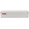 40' Dry Goods Sea Container "OOCL" White "Transport Series" 1/50 Model by Diecast Masters - 2 of 3