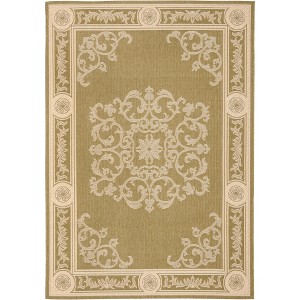 Courtyard CY2914 UV & Stain Resistant Non-Shedding Power Loomed Indoor/Outdoor Rugs - Safavieh - 1 of 4