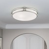 Livex Lighting Titania 3 - Light Flush Mount in  Brushed Nickel - 2 of 4