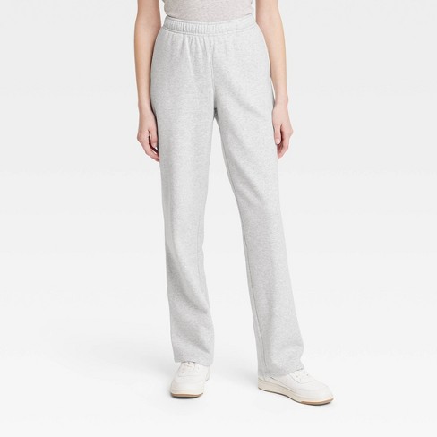 Women's High-rise Wide Leg French Terry Sweatpants - Wild Fable™ Heather  Gray Xxl : Target