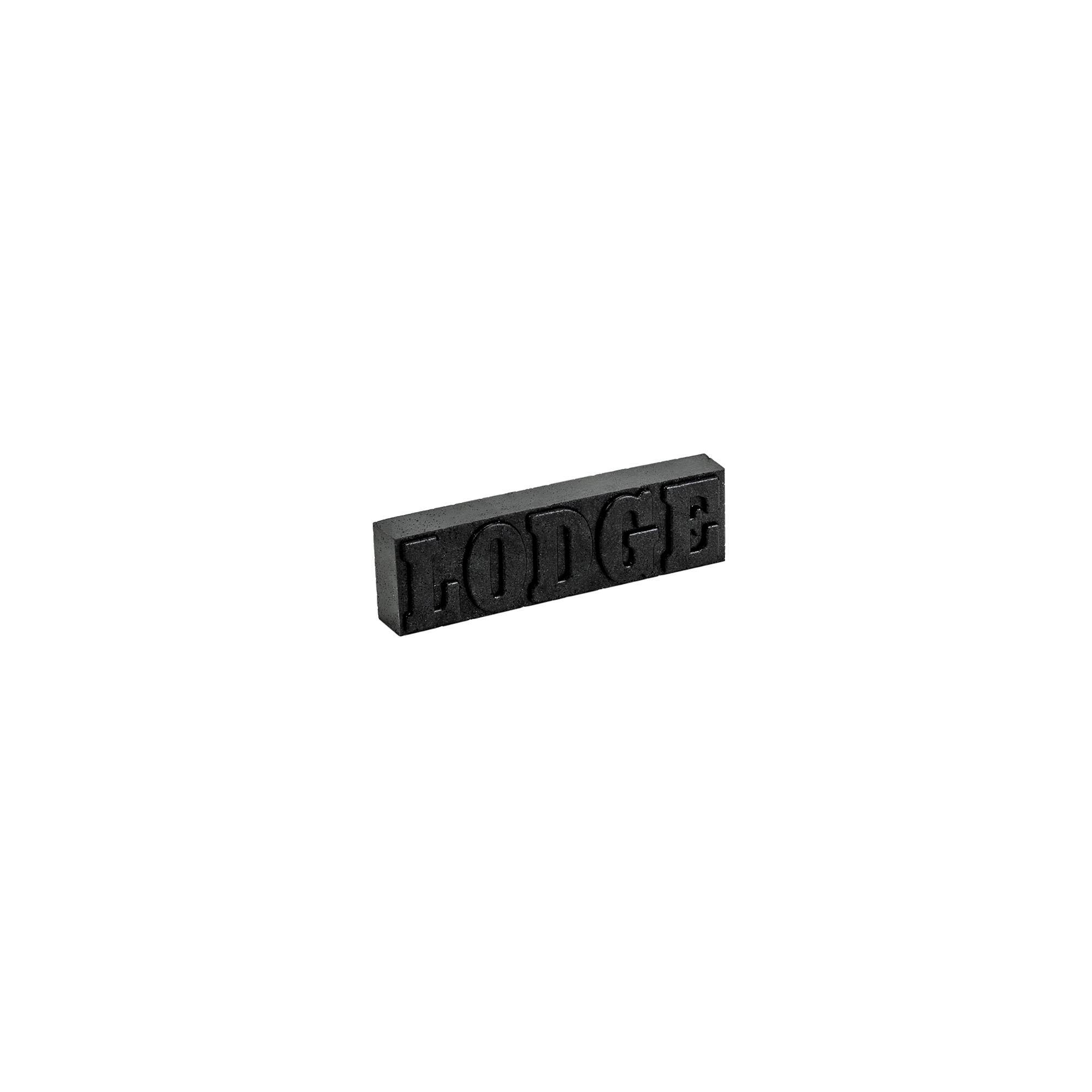 Lodge Rust Eraser: Cast Iron Rust Remover, Black Silicone Surface, Hand Wash Only