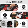 coucheta Multi-size Vintage Floral Area Rug for Living Room, Machine Washable Soft Non Slip Retro Low Pile Carpet, for Bedroom, Dining Room, Office - 3 of 4