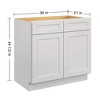 LOVMOR in Plywood Soft-Close Bath Vanity Cabinet without Top for Kitchen, Bathroom, Living Room - 4 of 4