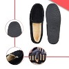 Alpine Swiss Yukon Mens Genuine Suede Shearling Slip On Moccasin Slippers - 4 of 4