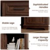 Nightstand, End Table with Drawers, Bed/Sofa Side Tables - 4 of 4