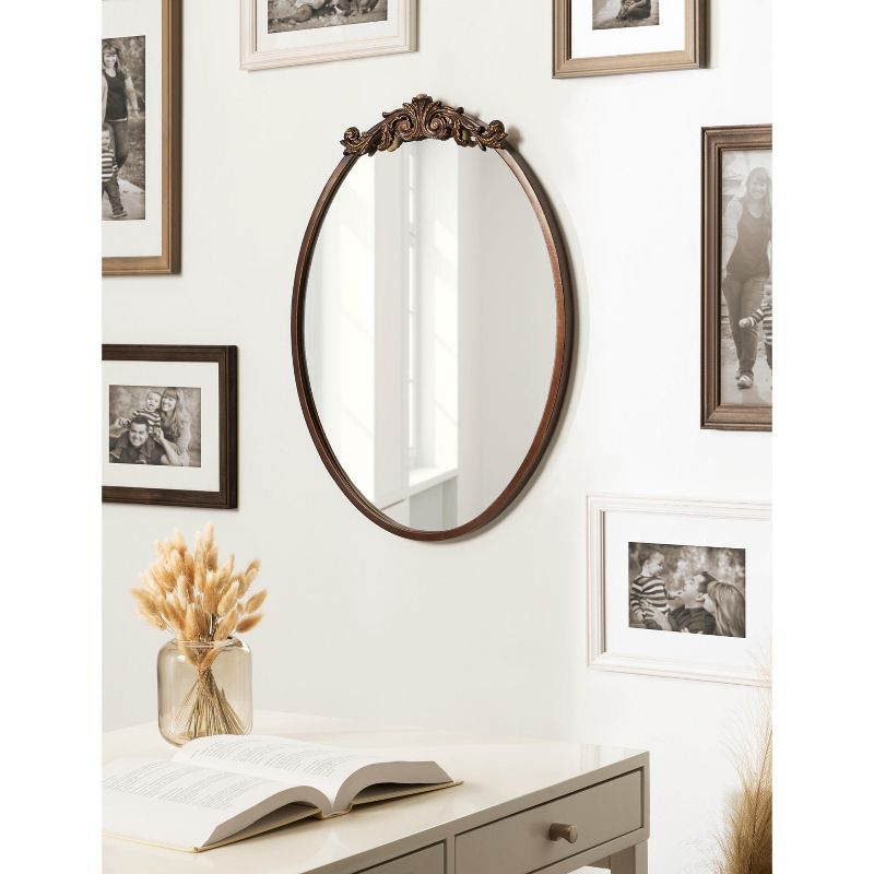 Kate and Laurel Arendahl Glam Ornate Mirror, 5 of 8