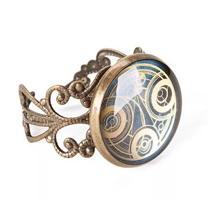 BBC Doctor Who Gallifreyan Ring - 1 of 3