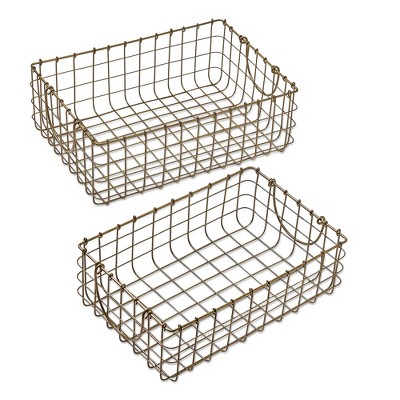 tagltd METAL BASKET Set of 2