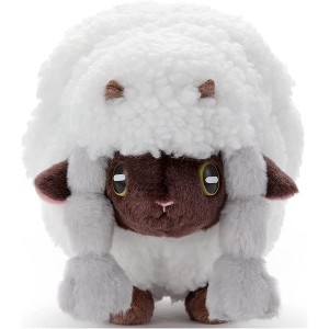 Pokemon Lets Play Plush Toy, Wooloo, Height Approx. 6.3 inches (16 cm) - 1 of 3
