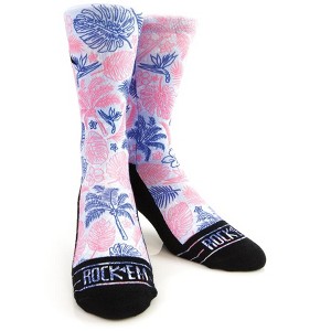 Rock Em Elite Originals Havana Crew Socks (S/M (SZ 6-8.5)) - 1 of 2