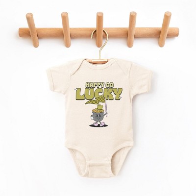 The Juniper Shop Happy Go Lucky Pot Of Gold Baby Bodysuit