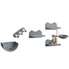 Sapphtopaz Wall-Mounted Cat Furniture, Modern Cat Wall Shelves with Ladder and Platform, Cat Climbing Shelf Set for Indoor Cats to Play and Rest - 3 of 4