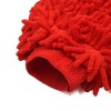 Unique Bargains Microfiber Chenille Vehicle Washing Cleaning Glove Mitten 6.7" Length - 3 of 4
