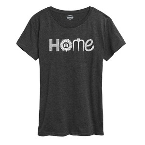 Women's - Case IH - Home Farm Icons Short Sleeve Graphic T-Shirt - 1 of 4