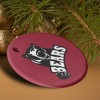 Lenoir-Rhyne University Primary Logo Porcelain Holiday Christmas Tree Ornament - 4 of 4