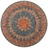 vidaXL Mosaic Bistro Set Terracotta, Gray, Orange - 4 of 4