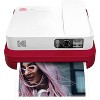 KODAK Smile Classic Digital Instant Camera with Bluetooth Stickers Bundle - 2 of 4