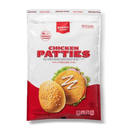 Frozen Chicken Patties 3lbs Market Pantry Target