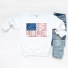 Simply Sage Market American Bow Flag Coquette Sweatshirt - 3 of 4