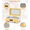 9 QT Full Size Touch Screen Chafing Dishes for Warmer with Glass Lid & Buffet Roll Top Set for Catering Food Servers, Parties, Weddings - 3 of 4