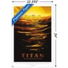 Trends International NASA - Titan Travel Poster Unframed Wall Poster Prints - 3 of 4