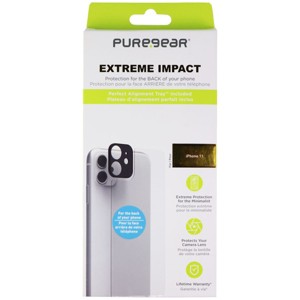 PureGear Extreme Impact Back Panel & Camera Protector for Apple iPhone 11 - 1 of 3