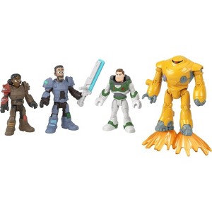Fisher-Price Imaginext Figure Set Disney and Pixar Lightyear Jr. ZAP Patrol Multipack with Buzz Lightyear Toy for Preschool Kids - 1 of 4