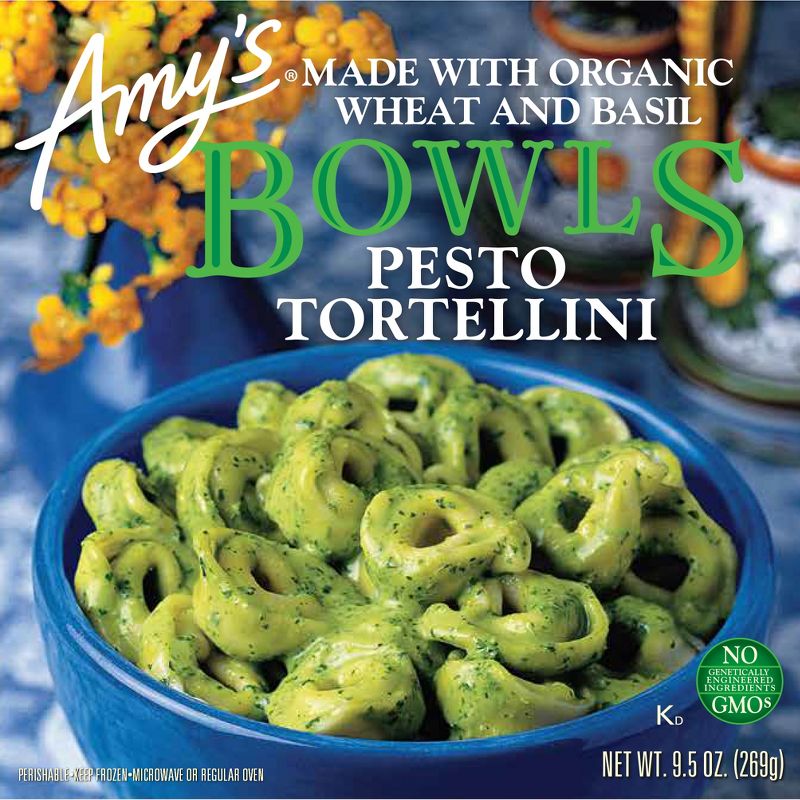 Amy&#39;s Frozen Pesto Tortellini Bowls - 9.5oz, 5 of 6