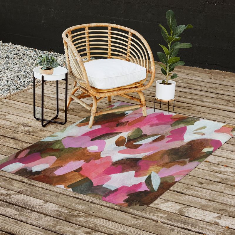 Laura Fedorowicz The Color of my Soul Outdoor Rug - Deny Designs, 3 of 6