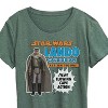 Women's - Star Wars - Lando Action Figure Short Sleeve Graphic T-Shirt - 2 of 4