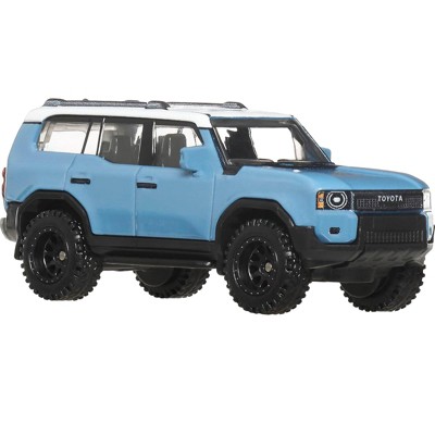 2024 Toyota Land Cruiser Blue with White Top "HW Off Road" Series Diecast Model Car by Hot Wheels