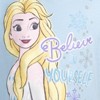 Disney Frozen Elsa Anna Moana Princess Rapunzel Jasmine Belle Girls French Terry Dress Toddler - 3 of 4