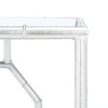 Rory Accent Table - FOX2519A - Silver/Mirror - Safavieh Couture - 3 of 4