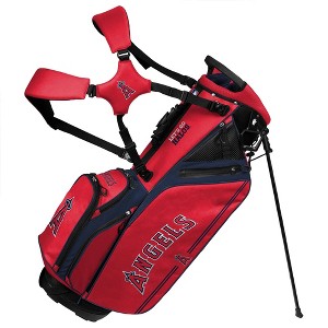 MLB Los Angeles Angels Team Effort Caddie Golf Bag - 1 of 3